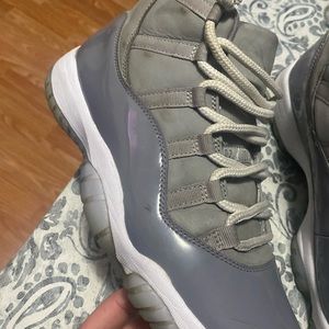 Air Jordan 11s cool gray